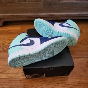 Jordan | Shoes | Jordan Mid Mint Foam Mystic Navy Size 5yw65  display picture 1
